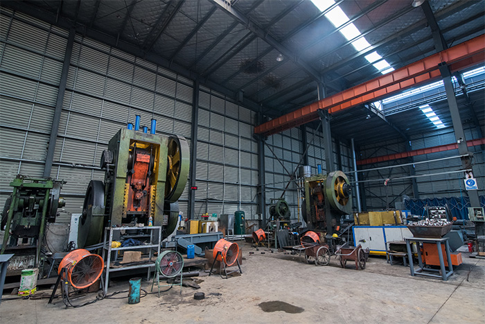 聊城网架配件-锥头加工车间